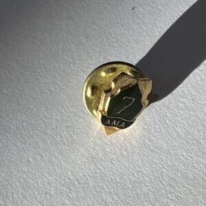 AMA American Motorcycle Association 7 Year Pin 1/2" Wide